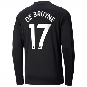 Camisolas de futebol Manchester City Kevin De Bruyne 17 Equipamento Alternativa 2020/21 Manga Comprida